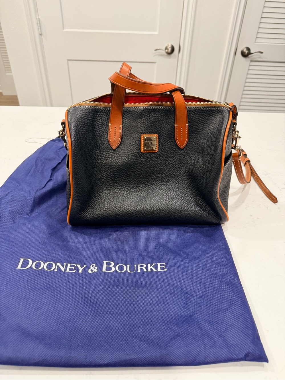 Dooney & Bourke Pebble Grain Olivia Satchel